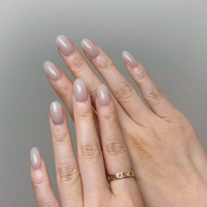 Vanilla Latte-Built with Builder Gel