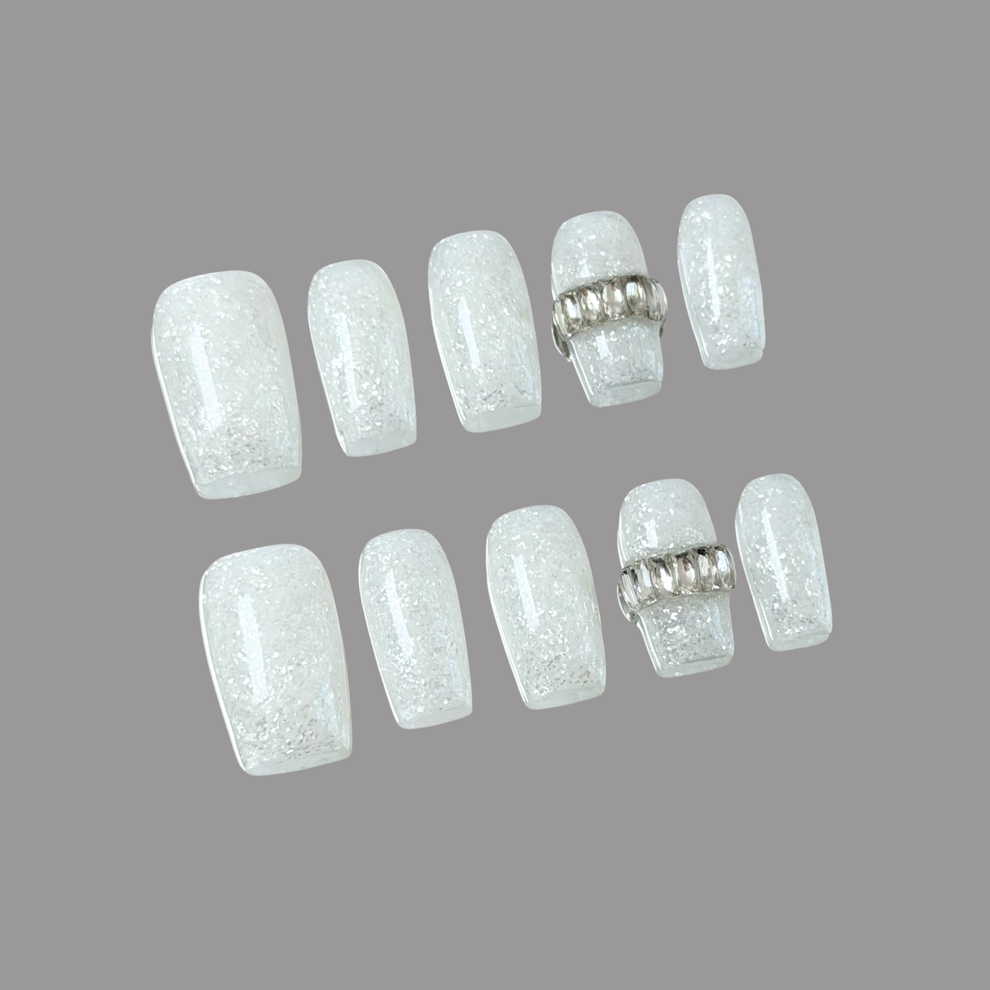 Coconut Ice-Built with Builder Gel
