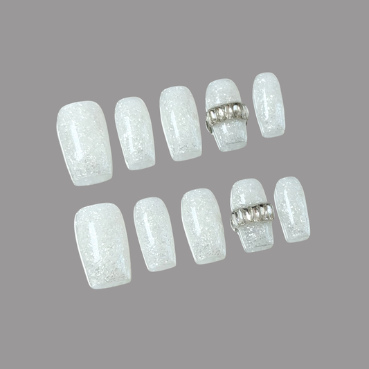 Coconut Ice-Built with Builder Gel
