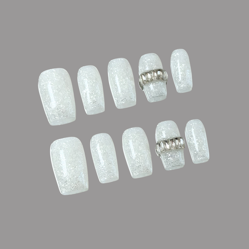Coconut Ice-Built with Builder Gel