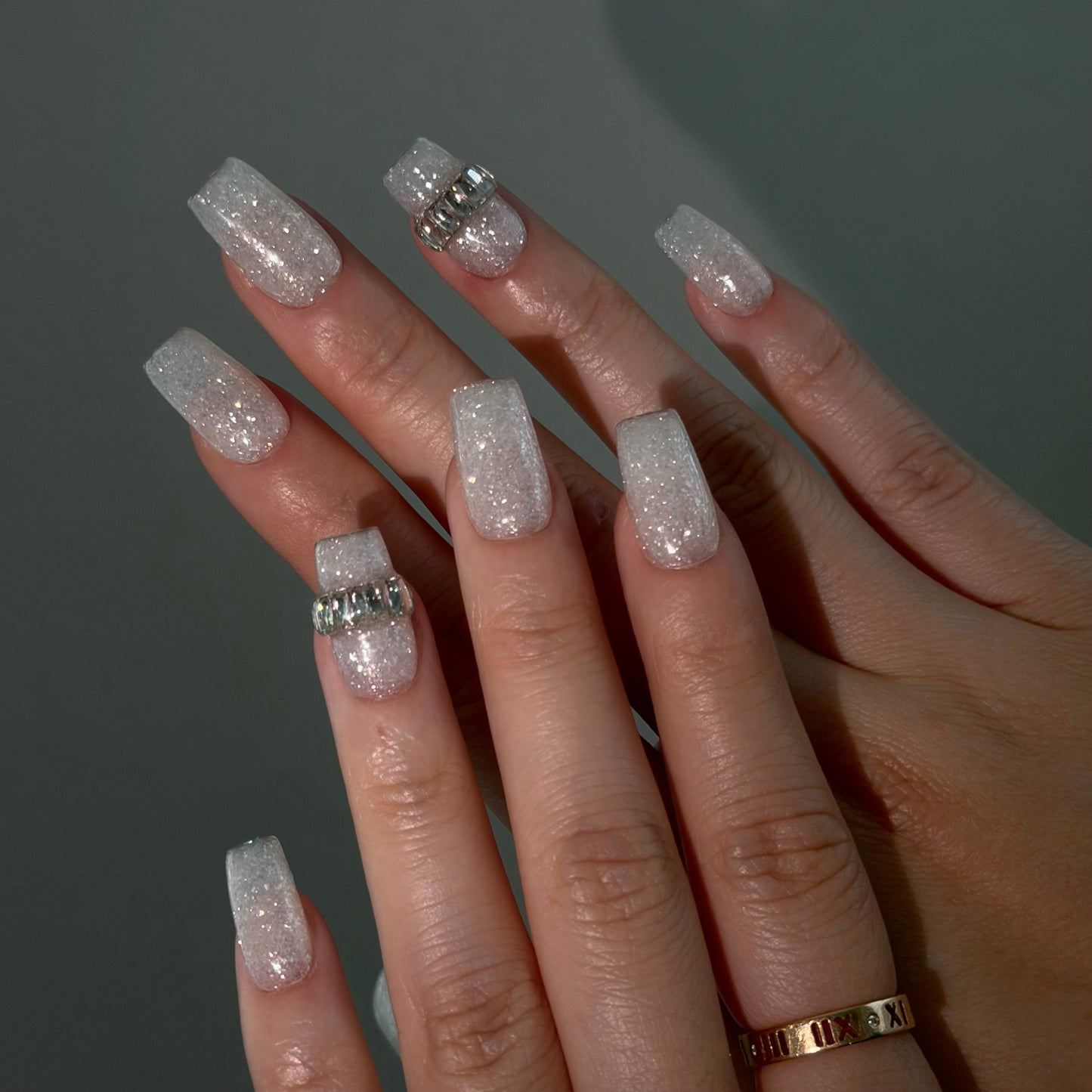 Coconut Ice-Built with Builder Gel