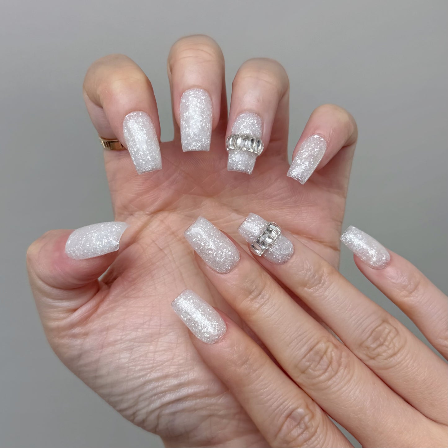 Coconut Ice-Built with Builder Gel