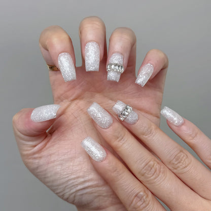 Coconut Ice-Built with Builder Gel