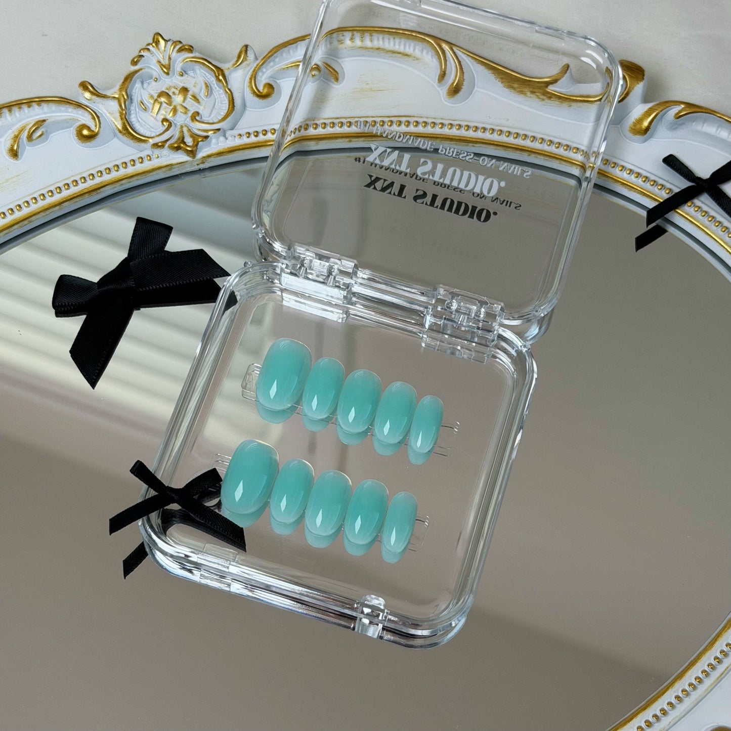 Mint Milkshake-Built with Builder Gel